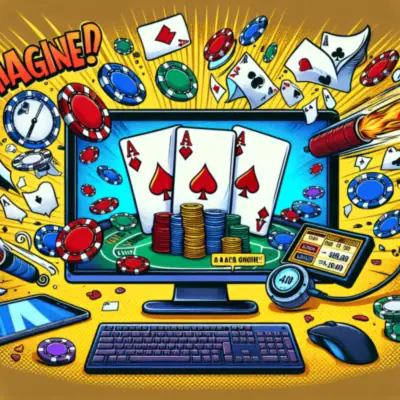 Three 3Card Poker casino table