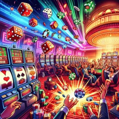 Overview of BG-Gaming casino platform with game thumbnails