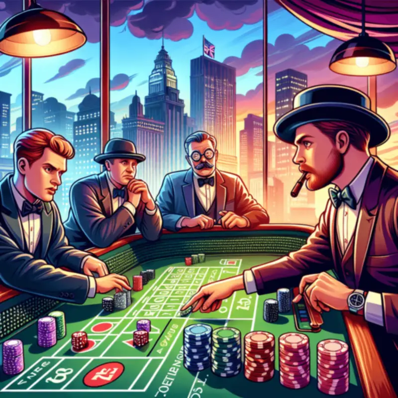 Craps casino game online table interface