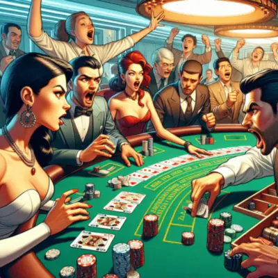 Live Baccarat online casino gameplay